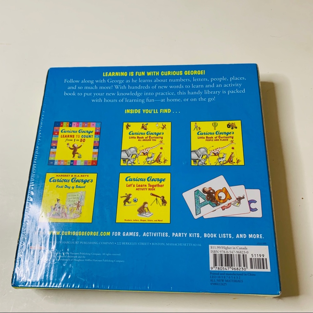 Curious George Library Book Set - Picture 2 of 5